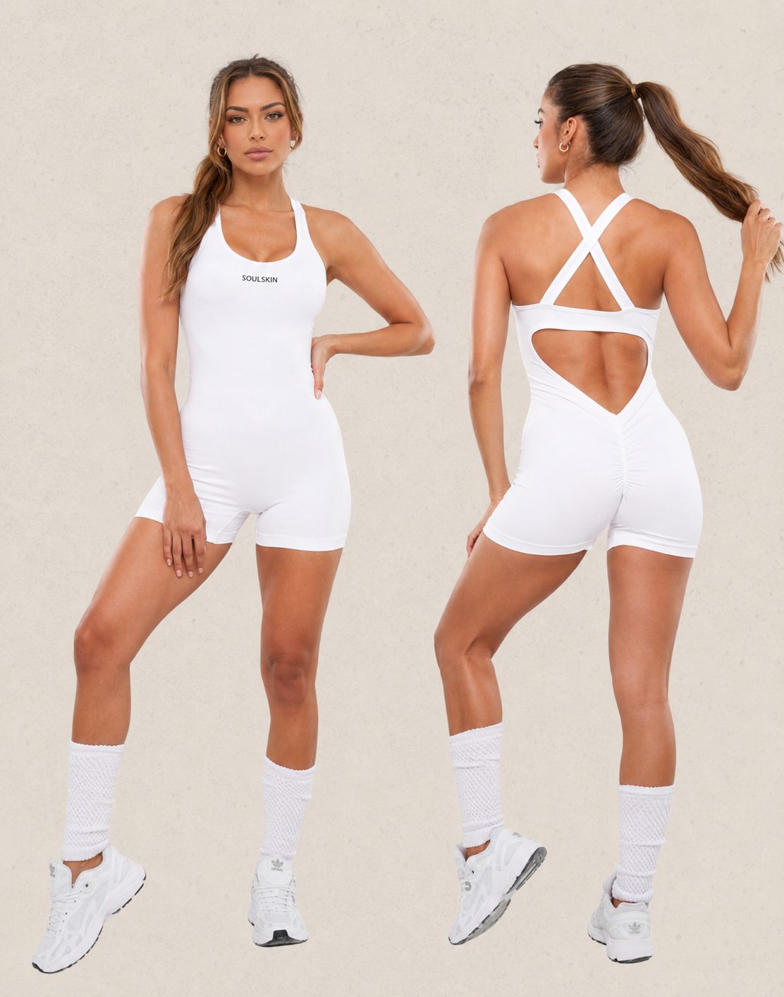 Pure Essence Short Jumpsuit